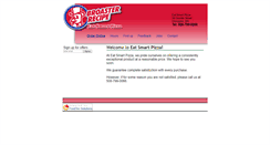 Desktop Screenshot of eatsmartpizza.com